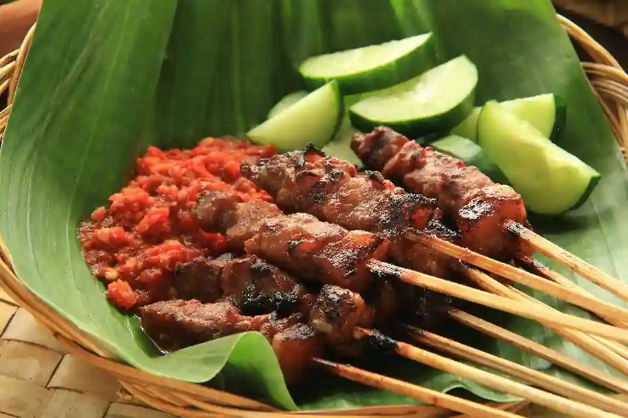 Resep Sate Plecing Bali dengan Sambal Pedas Khas Tradisional