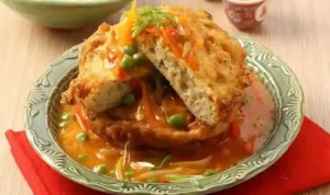 Resep Fuyunghai Renyah dan Tebal dengan Saus Asam Manis ala Restoran