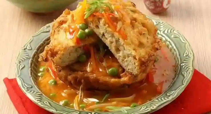Resep Fuyunghai Renyah dan Tebal dengan Saus Asam Manis ala Restoran