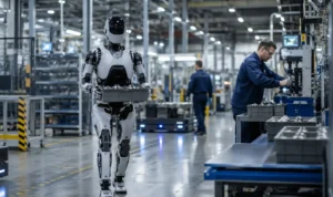 Robot AI Masuk Pabrik, Benarkah Pekerjaan Manusia Mulai Terancam?
