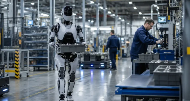 Robot AI Masuk Pabrik, Benarkah Pekerjaan Manusia Mulai Terancam?